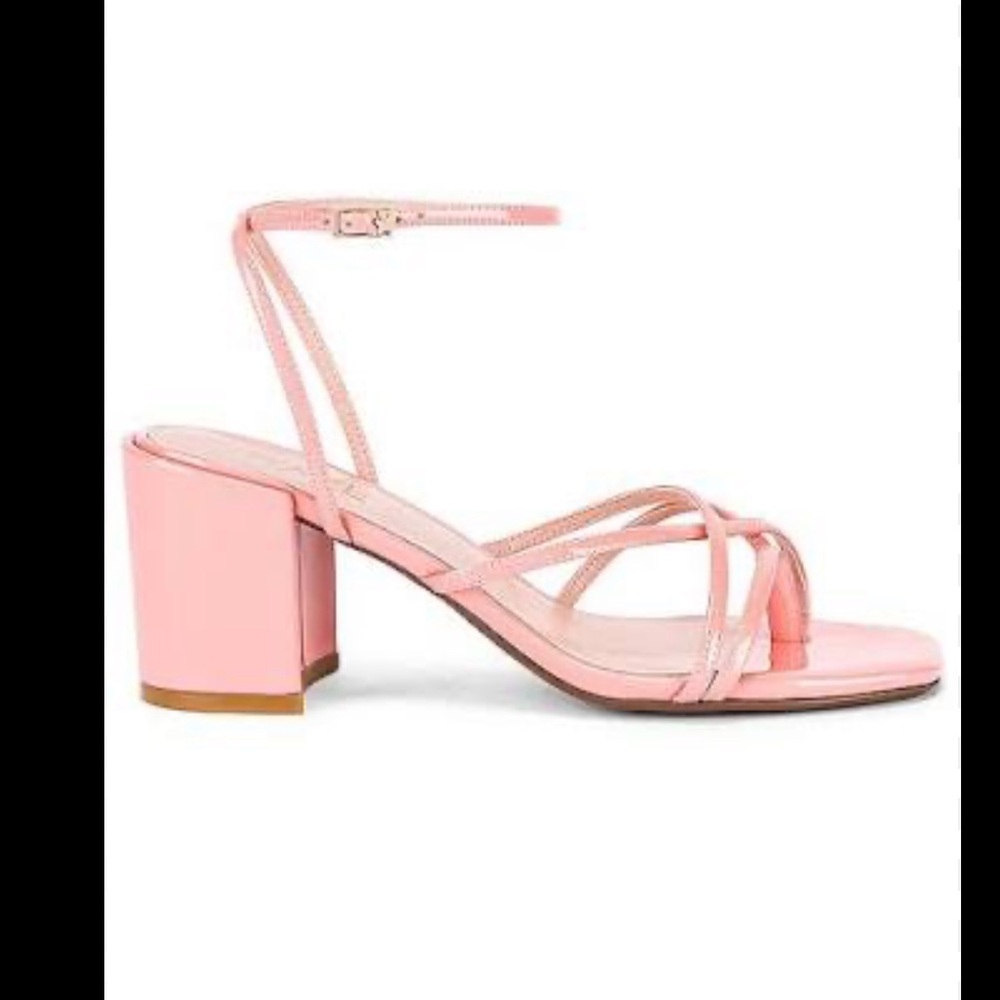 RAYE Pink Strappy Heels